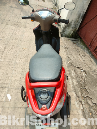 TVS Wego 110 cc Red colour 2018